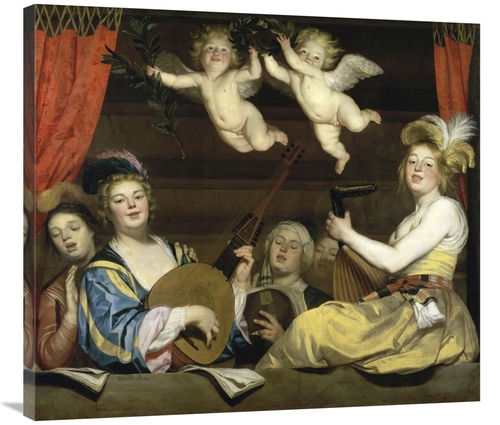 Global Gallery GCS-278039-36-142 36 in. Concert Art Print - Gerrit Van