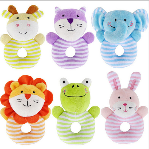 Newborn Infant Toddler Kids Baby Animal Handbells