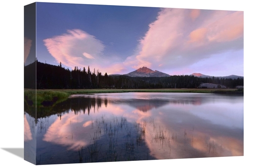 Global Gallery GCS-396106-1216-142 12 x 16 in. Clouds Reflected in Spa