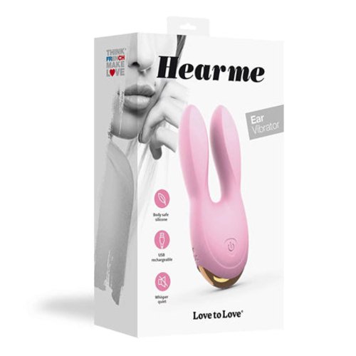 Love to Love Hear Me Rechargeable Silicone Flexible Ear Vibrator Baby