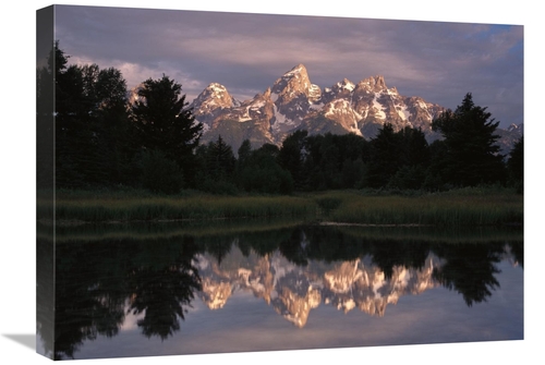 Global Gallery GCS-397196-1824-142 18 x 24 in. Grand Teton Range & Clo