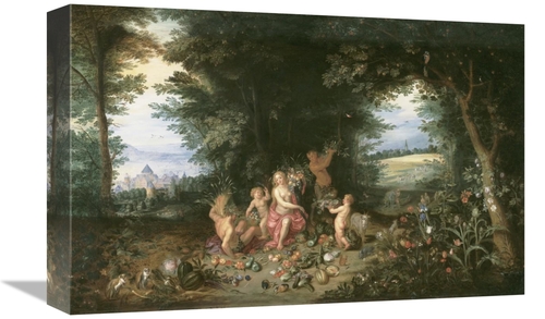 Global Gallery GCS-460000-1218-142 12 x 18 in. Landscape with Ceres - 