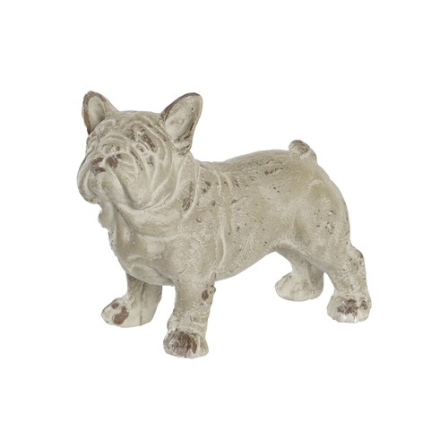Decorative Figure DKD Home Decor Aged finish Grey Resin Dog (19 x 39 x