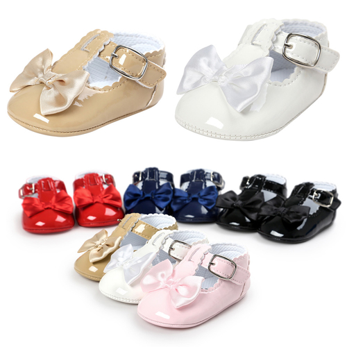 Baby Bowknot Princess Soft Sole Shoes Toddler