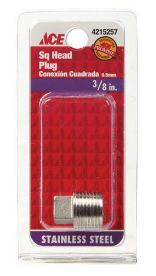 Smith-Cooper S3014SP003CS 0.37 in. Square Head Plug