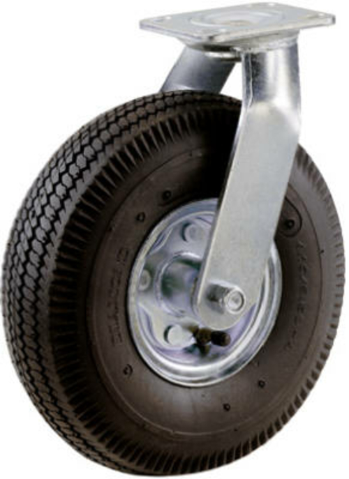 Shepherd Hardware 9794 8 in. Caster Swivel Plate Pneumatic Wheel