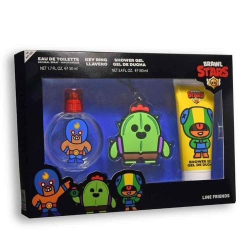 Child's Perfume Set Cartoon Brawl Stars Friends 3 Pieces