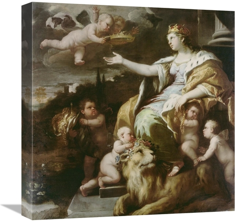 Global Gallery GCS-459990-1818-142 18 x 18 in. Allegory of Magnanimity