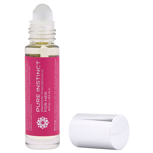 Pure Instinct Pheromone Perfume Oil for Her - Roll on 10.2 ml | 0.34