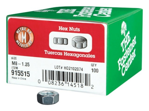 Hillman 915515 1.25 in. Metric Hex Nut Coarse Thread