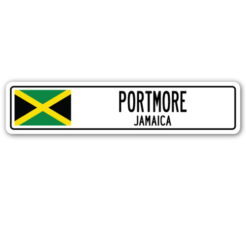 SignMission SSC-Portmore Jm Street Sign - Portmore, Jamaica