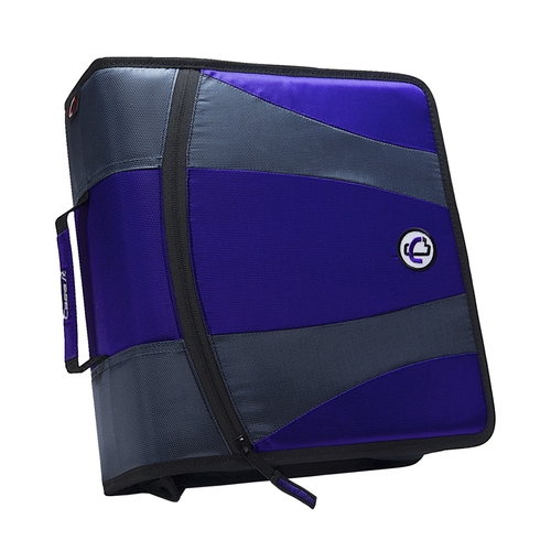 Case-It 1590370 Dual Ring Binder, 2 in. - Purple