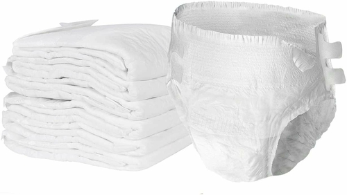 Pack of 12 Adult Absorbent Underwear. XXL size 68-80 Pull On Diaper