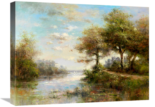 Global Gallery GCS-132399-1824-142 18 x 24 in. Serenity Cove Art Print