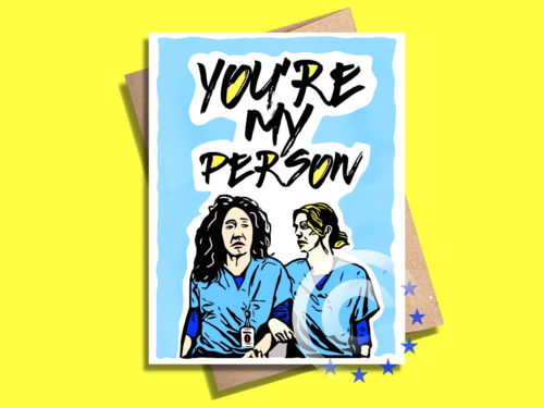 You're My Person Greeting Card