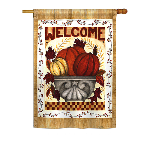 Breeze Decor BD-HA-H-113067-IP-BO-DS02-US 28 x 40 in. Seasonal Harvest