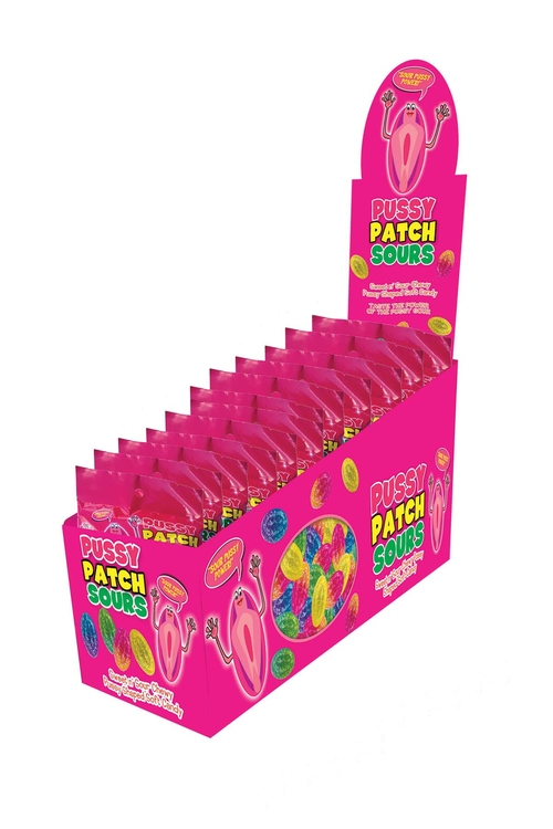 Pussy Patch Sours - 12 Piece Display