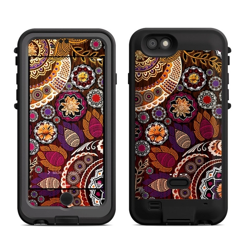 DecalGirl LFP6-AUTMEHNDI Lifeproof iPhone 6 Fre Power Case Skin - Autu