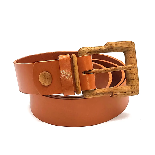 Luxury Wood Belt Powell Pride 408