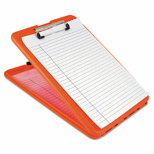 Saunders 00579 SlimMate Storage Clipboard- Safety Orange - 1.5 in.