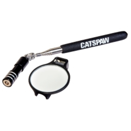 Mayhew MAY17955 2 in. Dia. Lighted Inspection Mirror