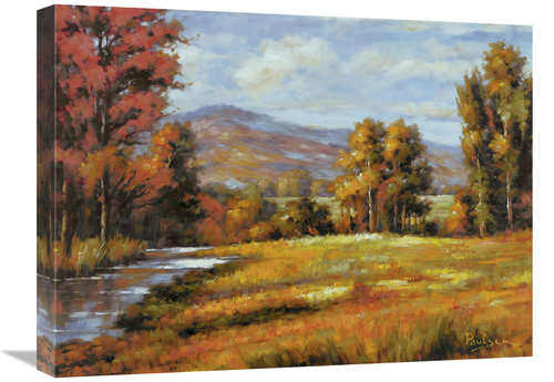 Global Gallery GCS-123270-1824-142 18 x 24 in. Autumn Trees II Art Pri