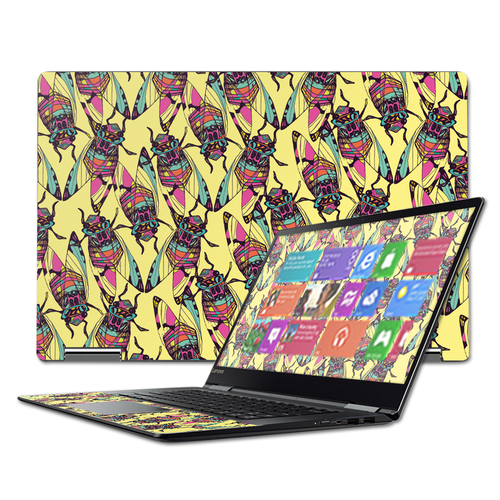 MightySkins LENY71015-Electric Cicada 15.6 in. Skin Decal Wrap for Len