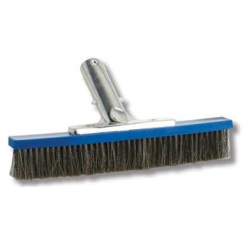 JED JED274 10 in. Algae Brush with Metal Handle - Stainless Steel