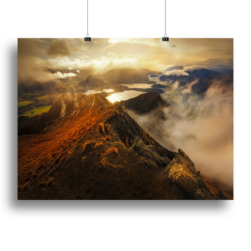 Roy's Peak Canvas Print or Poster