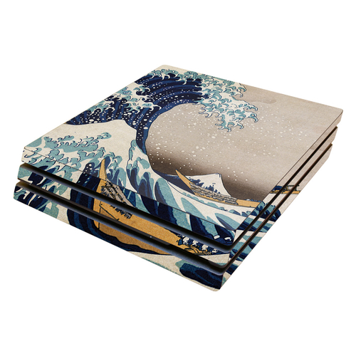 MightySkins SOPS4PRO-Great Wave Of Kanagawa Skin for Sony PS4 Pro Cons