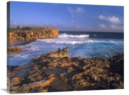 Global Gallery GCS-396576-2432-142 24 x 32 in. Pacific Ocean Waves & C