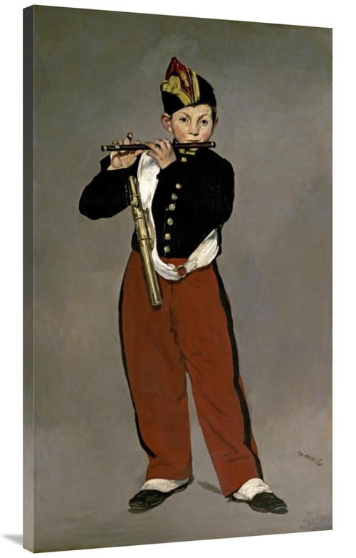 Global Gallery GCS-282395-44-142 44 in. The Fifer Art Print - Edouard 