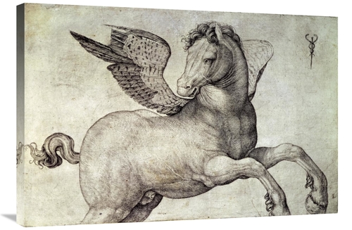 Global Gallery GCS-281951-36-142 36 in. Pegasus Art Print - Jacopo De 