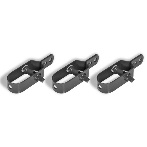 Wire Tensioners for Chain-Link Fence 6 pcs 3.9" Gray