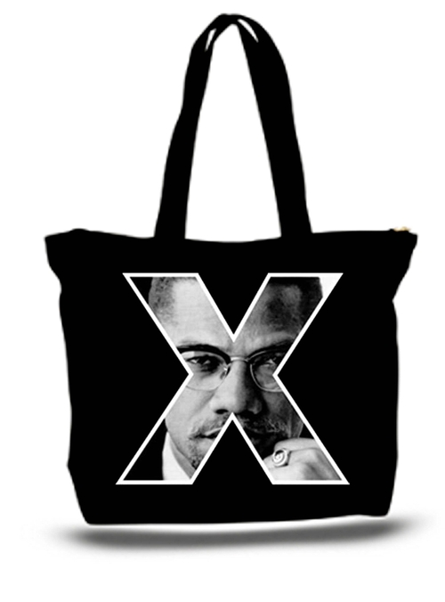 Bag Malcolm X Large Tote Grocery & Stuff