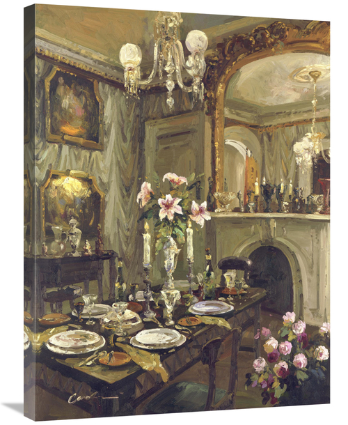 Global Gallery GCS-115307-2432-142 24 x 32 in. The Dining Room Art Pri