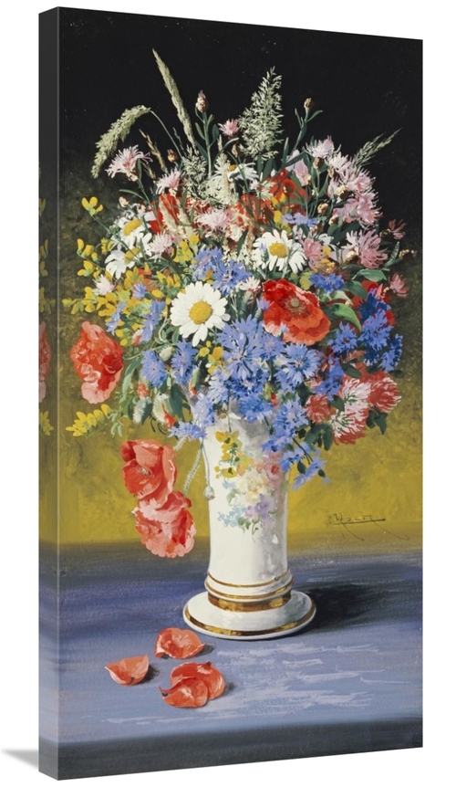 Global Gallery GCS-266684-36-142 36 in. Dandelions, Poppies & Othe