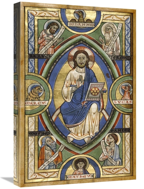 Global Gallery GCS-456817-1624-142 16 x 24 in. Christ in Majesty Art P