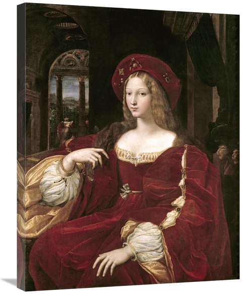 Global Gallery GCS-279531-30-142 30 in. Portrait of Joanna of Aragon A
