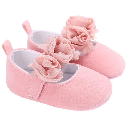 Baby Infant Kids Girl Soft Sole Crib Toddler