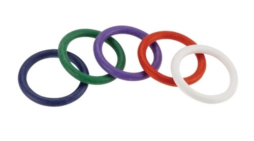 Rubber C-Ring Set - 1.25" - Rainbow