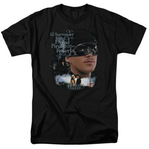 Trevco Pb-Surrender Short Sleeve Adult 18-1 Tee, Black - XL