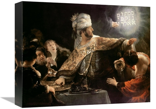 Global Gallery GCS-279577-16-142 16 in. Belshazzars Feast Art Print - 