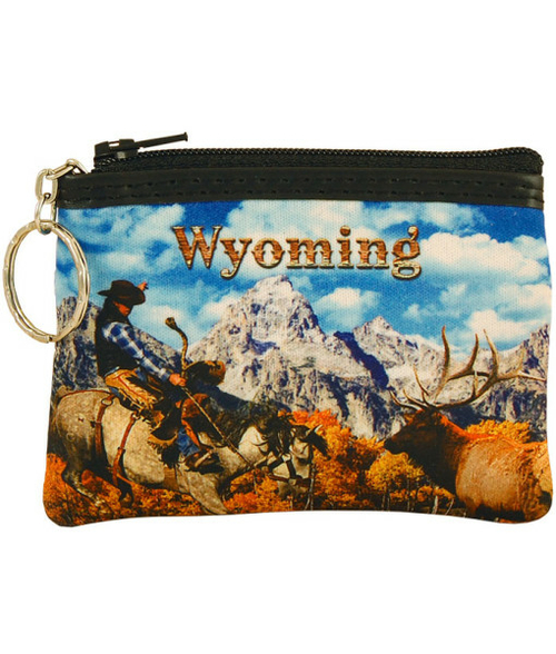 Americaware SPWYO01 Wyoming Full Color Coin Purse