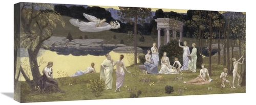 Global Gallery GCS-281958-30-142 30 in. The Sacred Forest Beloved by t