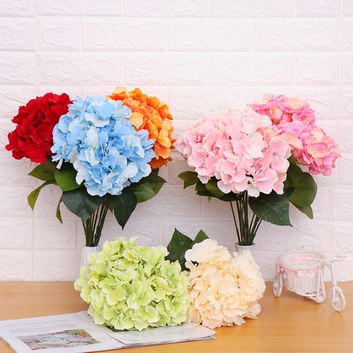 1Bunch 5 Heads Handmade Floral Artificial Flowers