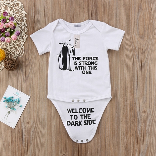 2018 Newborn Infant Baby Boy Girl Letter Cotton