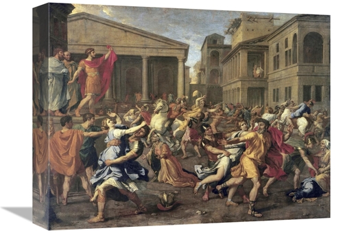 Global Gallery GCS-279479-16-142 16 in. Rape of the Sabines Art Print 