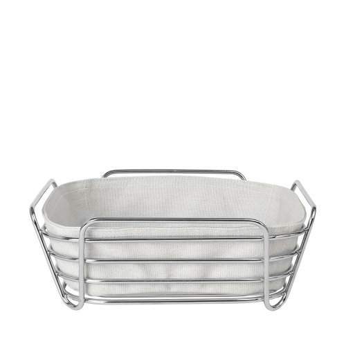 Blomus 63758 Delara Large Wire Serving Basket, Moonbeam