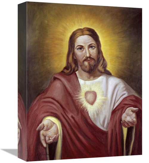 Global Gallery GCS-276730-16-142 16 in. Sacred Heart of Jesus Art Prin